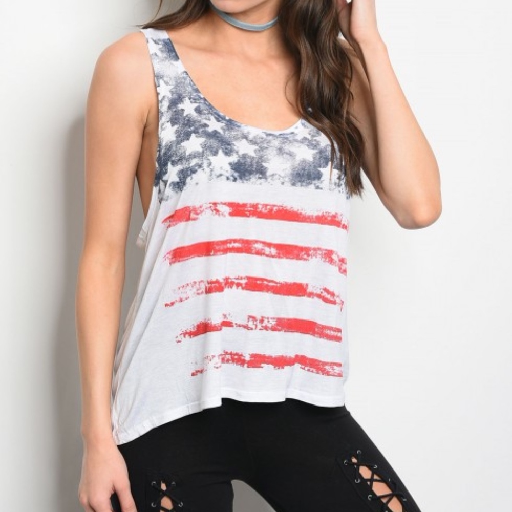 #3 ALL AMERICAN GIRL TANK TEE
